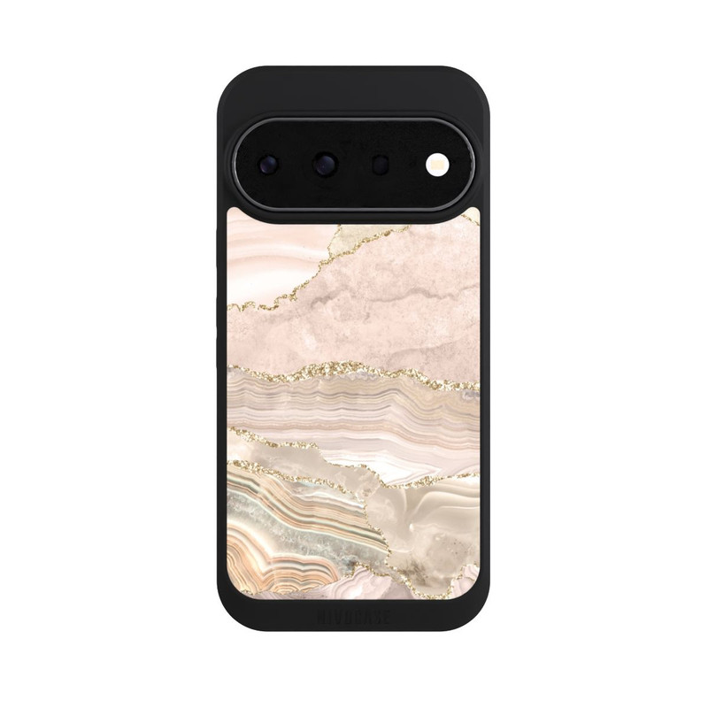 Pixel 11 Pro NIVOpure Marmor rosa-goldene Streifen