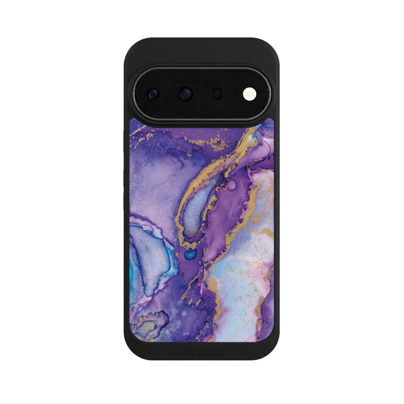 Pixel 11 Pro NIVOpure Encre tourbillonnante violette et bleue