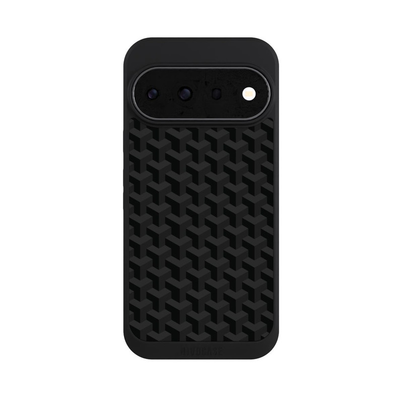 Pixel 11 Pro NIVOpure Black Isometric Pattern