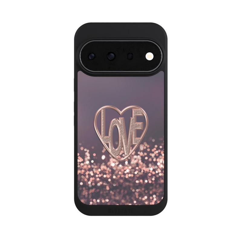 Pixel 11 Pro NIVOpure LOVE Glitzerrosa