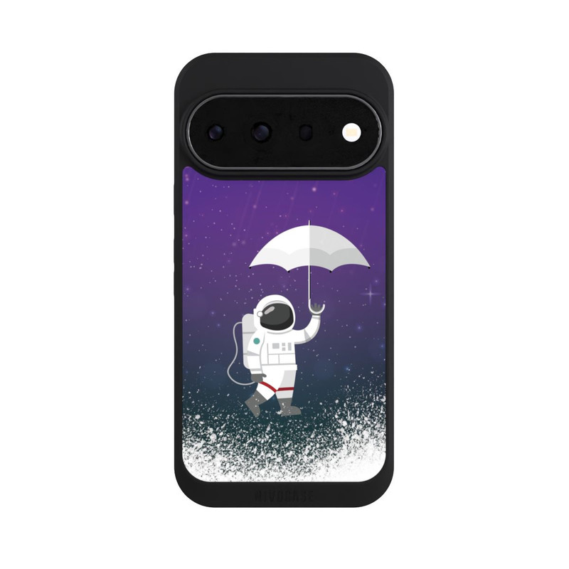 Pixel 11 Pro NIVOpure Astronaute Sous une Pluie d'Astéroïdes