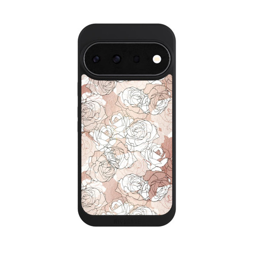 Google Pixel 11 Pro NIVOpure Roses en fleurs Dessin au trait
