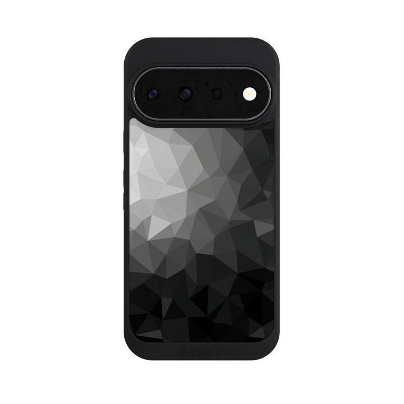 Pixel 11 Pro NIVOpure Polygonales Mosaik Schwarz/Weiß