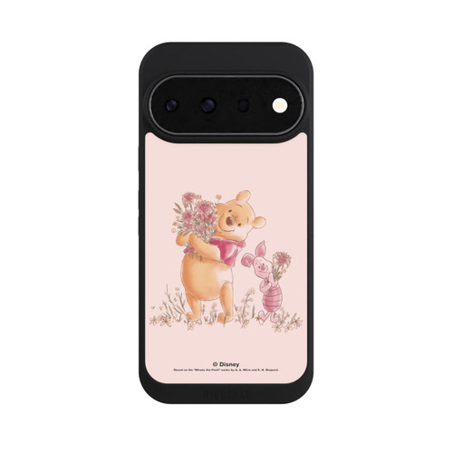 Google Pixel 11 Pro NIVOpure Winnie &amp; Porcinet avec des Fleurs