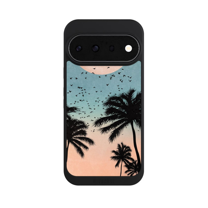 Pixel 11 Pro NIVOpure Sonnenaufgang Palmen