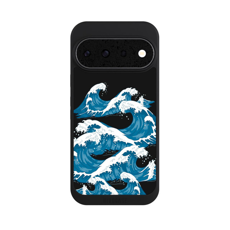 Pixel 11 Pro NIVOpure Vagues de mer noires Kanagawa