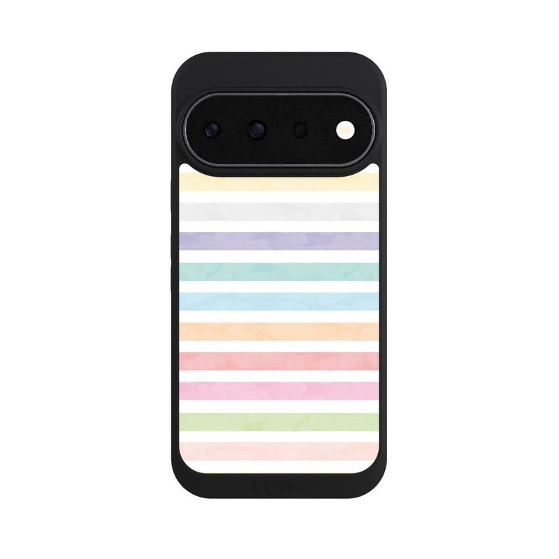 Pixel 11 Pro NIVOpure Rayures colorées arc-en-ciel
