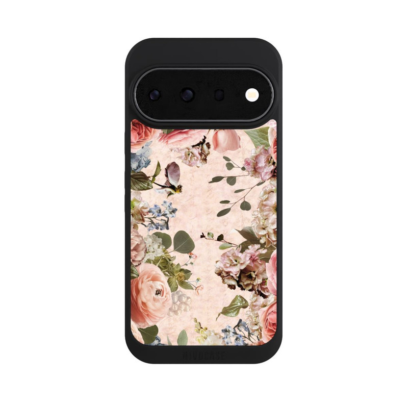 Pixel 11 Pro NIVOpure Blumenrahmen Pfingstrosen Pastell