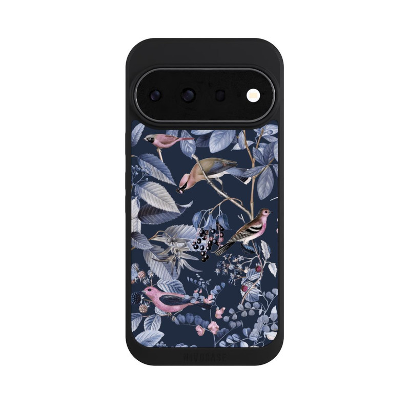 Pixel 11 Pro NIVOpure Vögel und Beeren blau