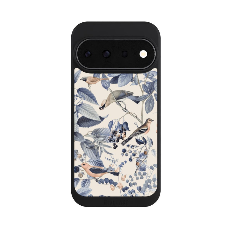 Pixel 11 Pro NIVOpure Oiseaux Et Baies en Beige