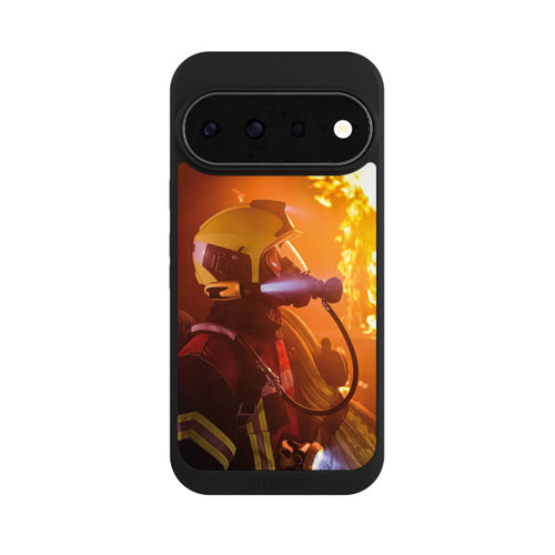 Google Pixel 11 Pro NIVOpure Feuerwehrmann vor Explosion