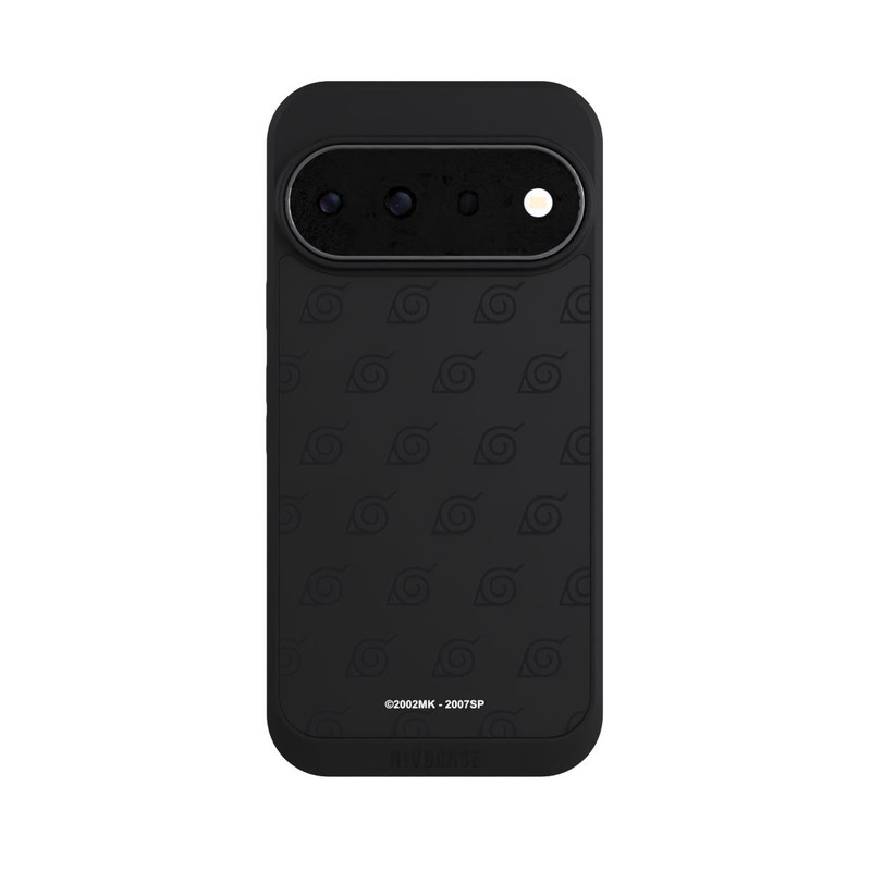 Pixel 11 Pro NIVOpure Schwarzes Konoha-Muster Transparent