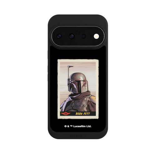 Google Pixel 11 Pro NIVOpure Boba Fett Badges Schwarzer Hintergrund
