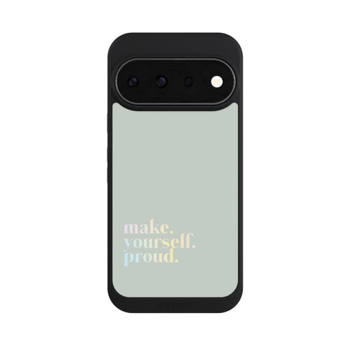 Google Pixel 11 Pro NIVOpure Make Yourself Proud Citation - Menthe et dégradé