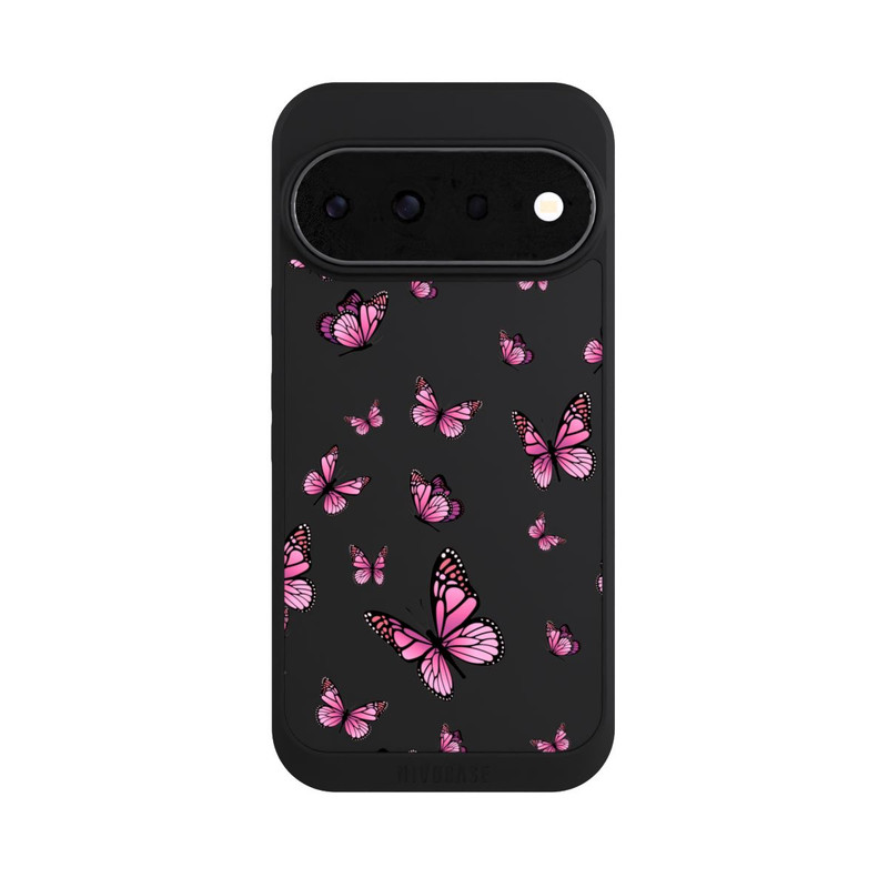 Pixel 11 Pro NIVOpure Papillons roses sans Fond