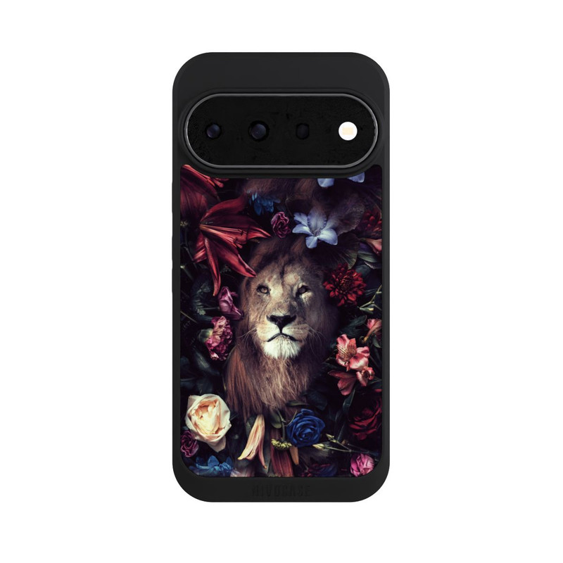 Pixel 11 Pro NIVOpure Löwe Blumenrahmen