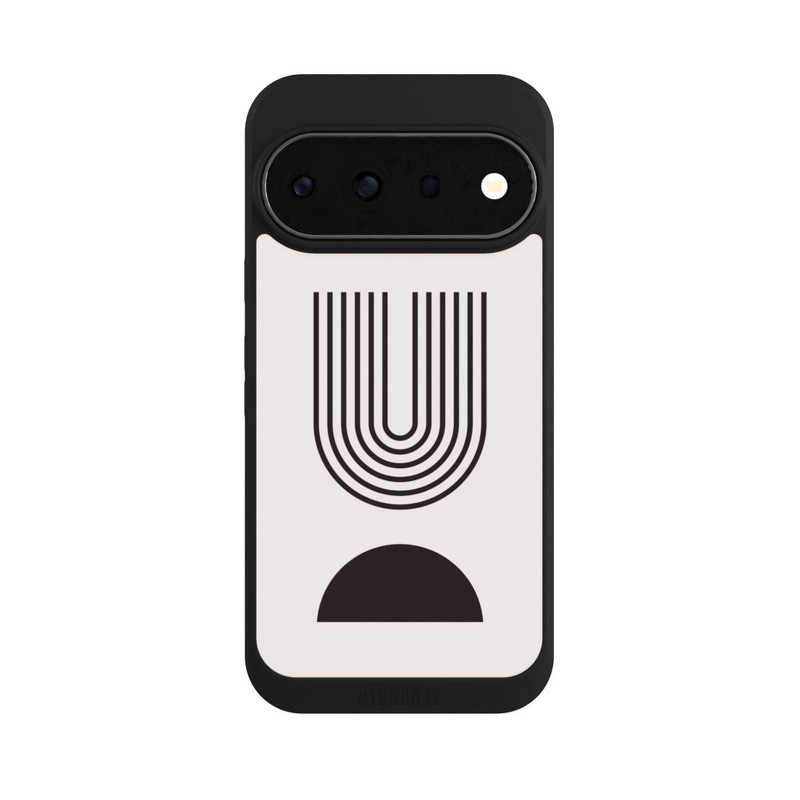 Pixel 11 Pro NIVOpure Art moderne Lignes noires