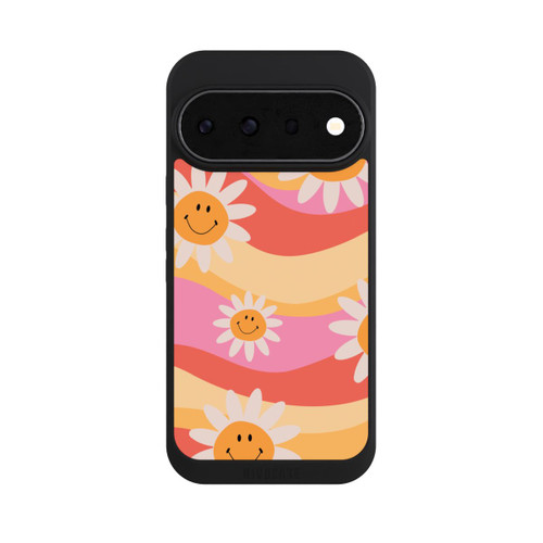 Google Pixel 11 Pro NIVOpure Retro Smiles Orange Colorful