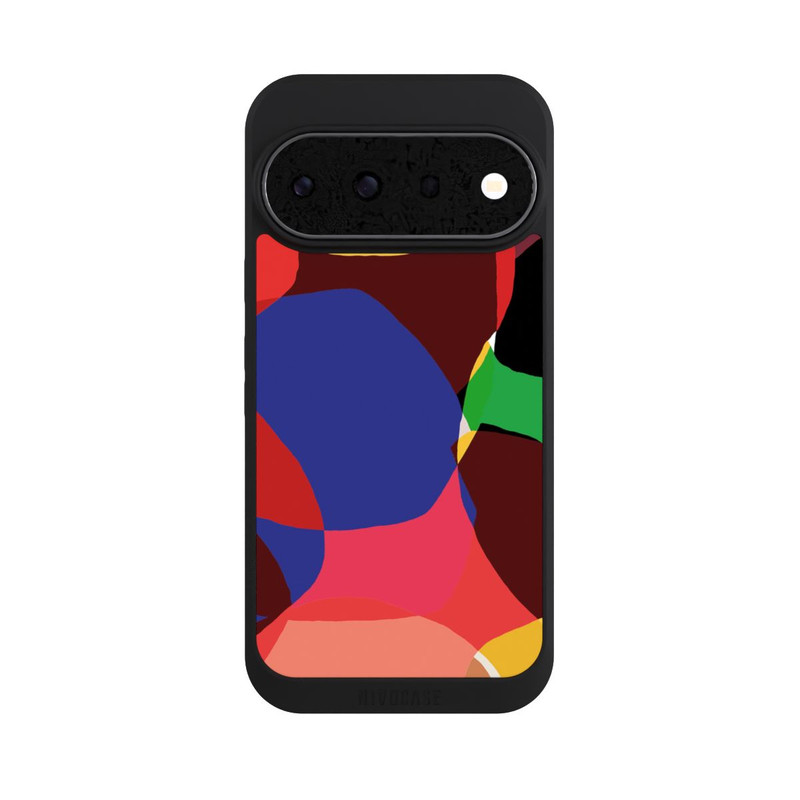 Pixel 11 Pro NIVOpure Bunte Retro-Formen Hintergrund