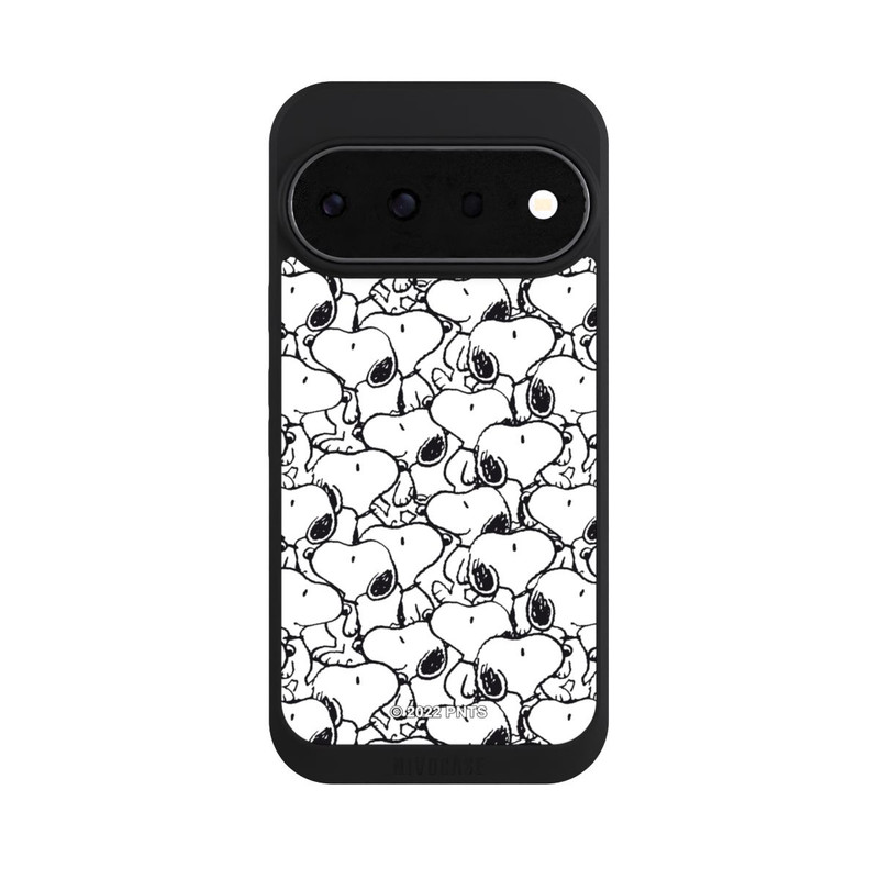 Pixel 11 Pro NIVOpure Snoopy Muster Schwarz und Weiß