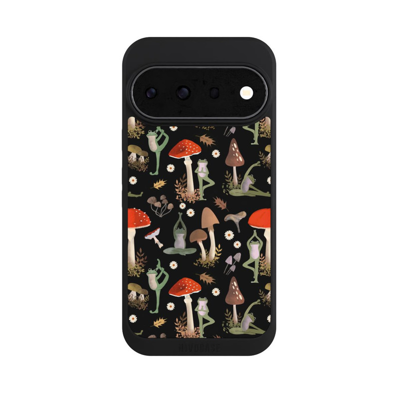 Pixel 11 Pro NIVOpure Yoga-Frösche mit Pilzen