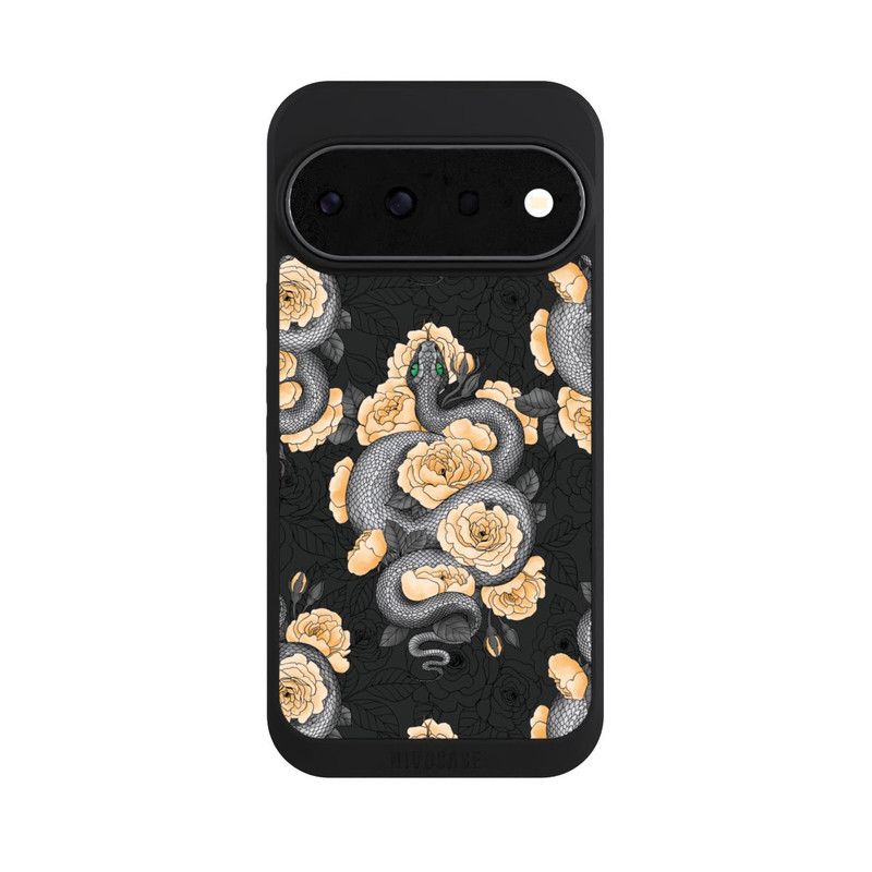 Pixel 11 Pro NIVOpure Schlange und gelbe Blume