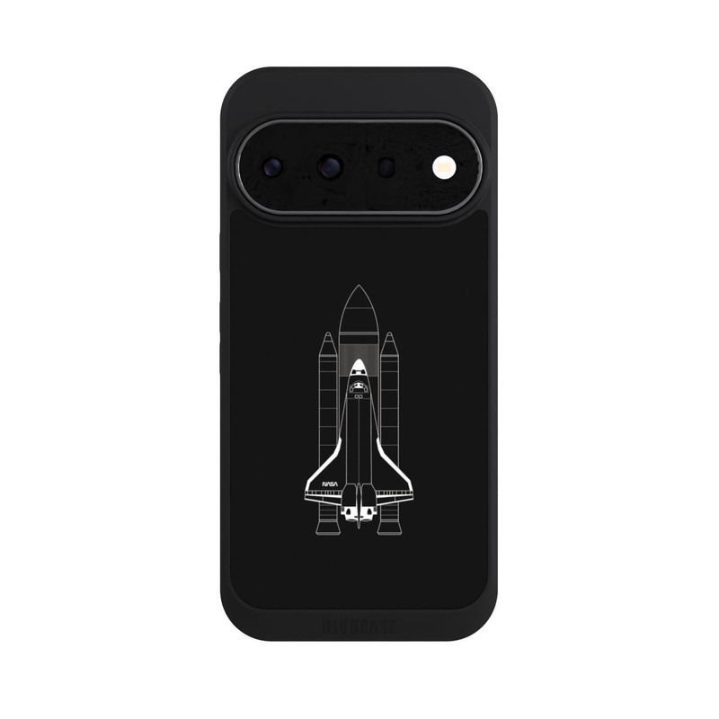 Pixel 11 Pro NIVOpure Navette spatiale blanc sur noir