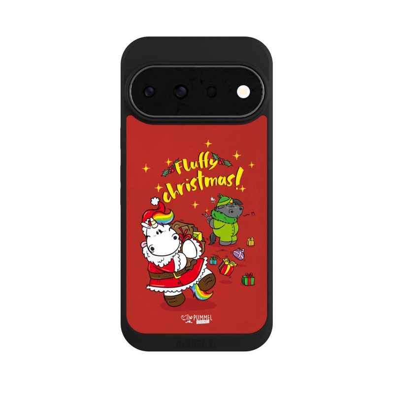 Pixel 11 Pro NIVOpure Pummeleinhorn Fluffy Christmas Rot