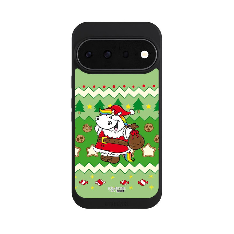 Pixel 11 Pro NIVOpure Ugly Christmas Pummeleinhorn Grün