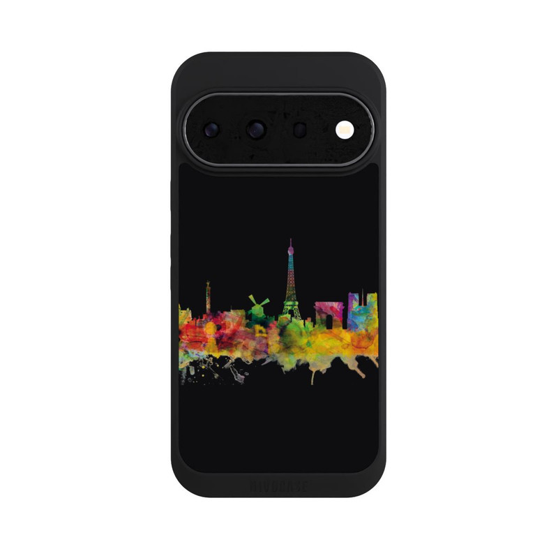 Pixel 11 Pro NIVOpure Paris Frankreich Skyline Schwarz