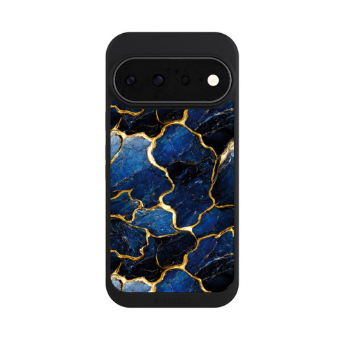 Google Pixel 11 Pro NIVOpure Couches d'impression en marbre bleu et or