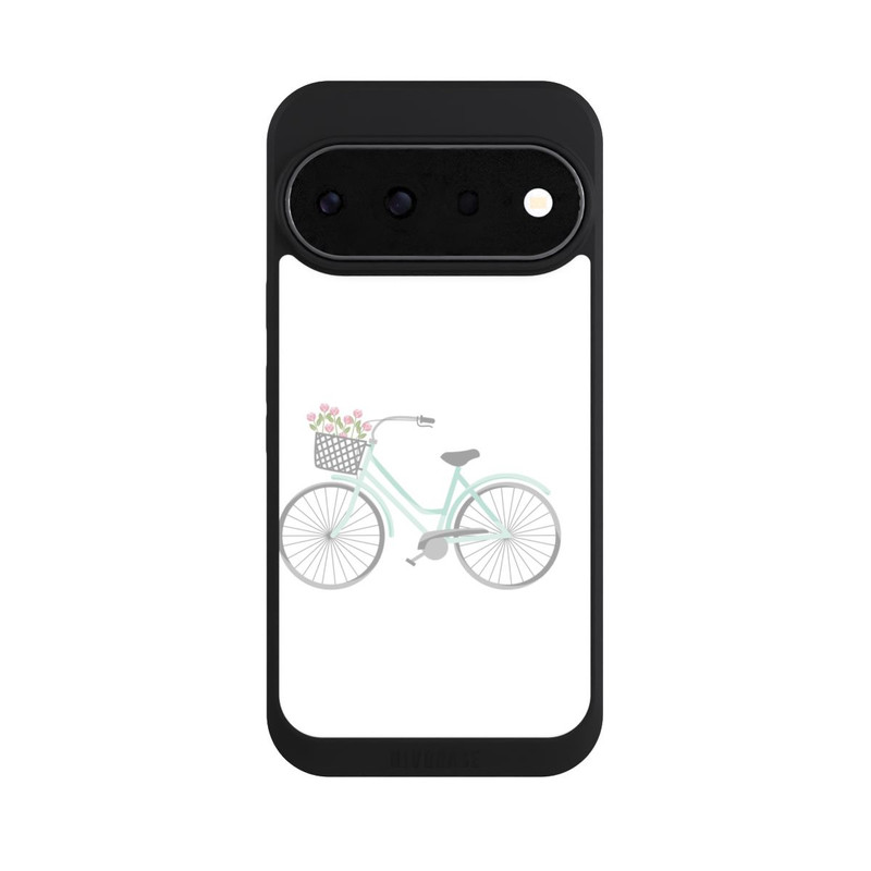 Pixel 11 Pro NIVOpure Retro Fahrrad weißer Hintergrund 