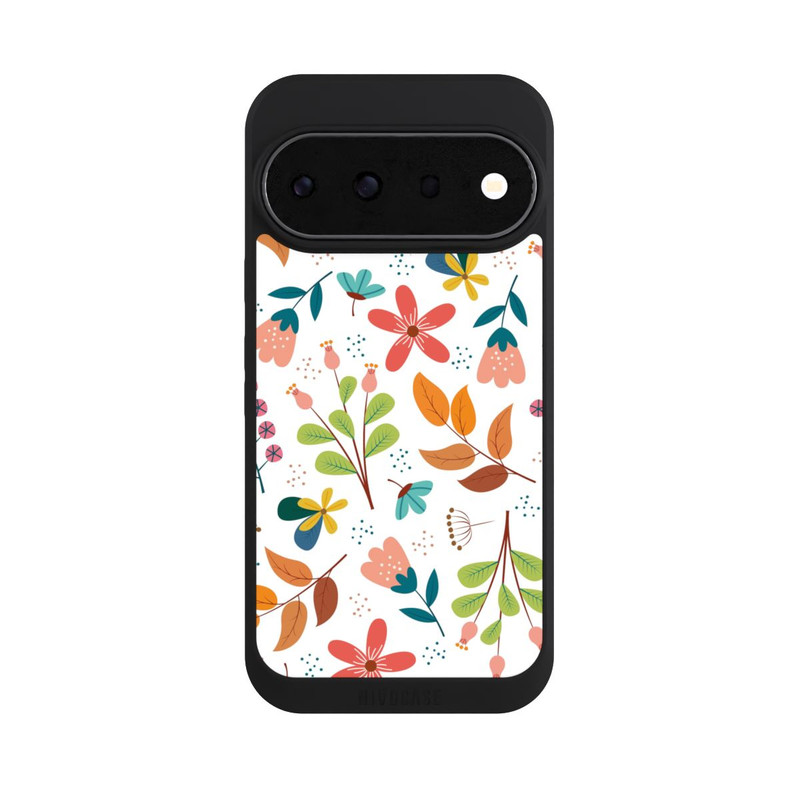 Pixel 11 Pro NIVOpure Blüten und Blätter weiß