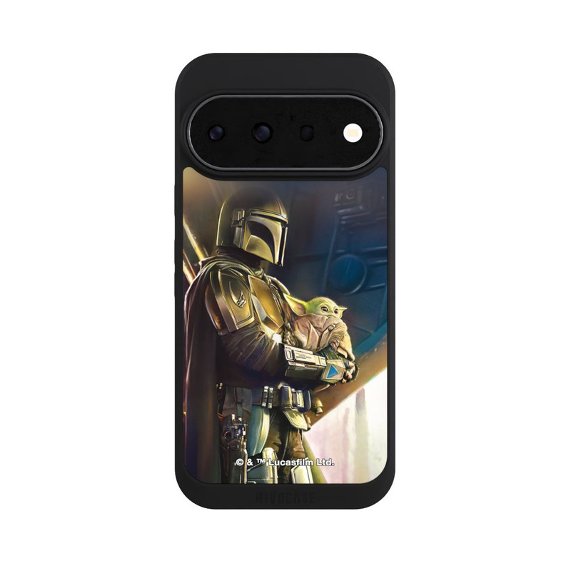 Pixel 11 Pro NIVOpure Mandalorianer und Grogu im Schiff