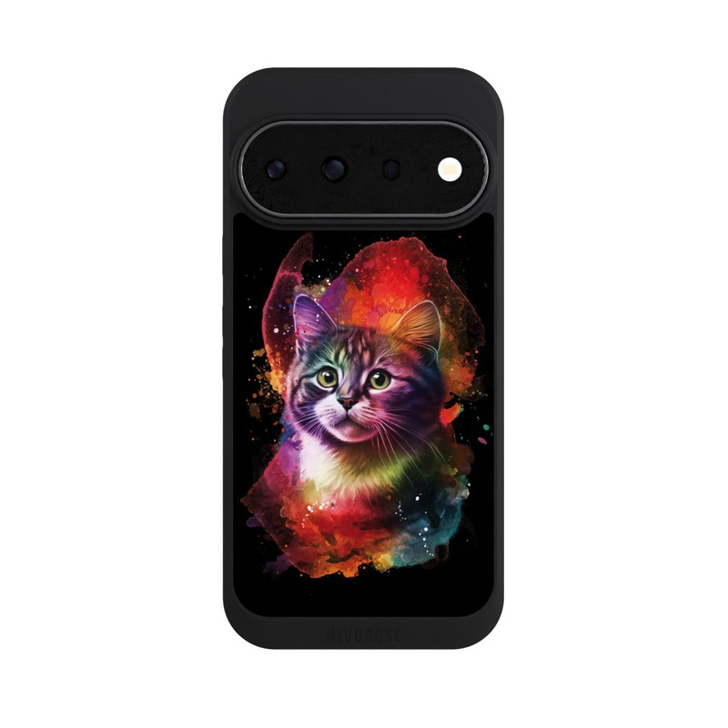 Pixel 11 Pro NIVOpure Chaton heureux noir