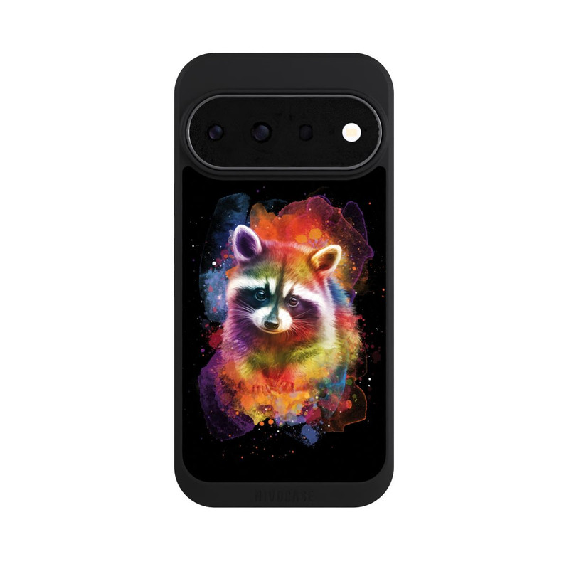 Pixel 11 Pro NIVOpure Happy Racoon Schwarz