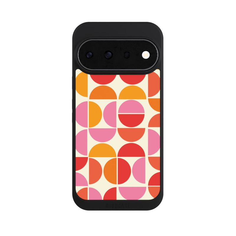 Pixel 11 Pro NIVOpure Retro Trend Muster Orange