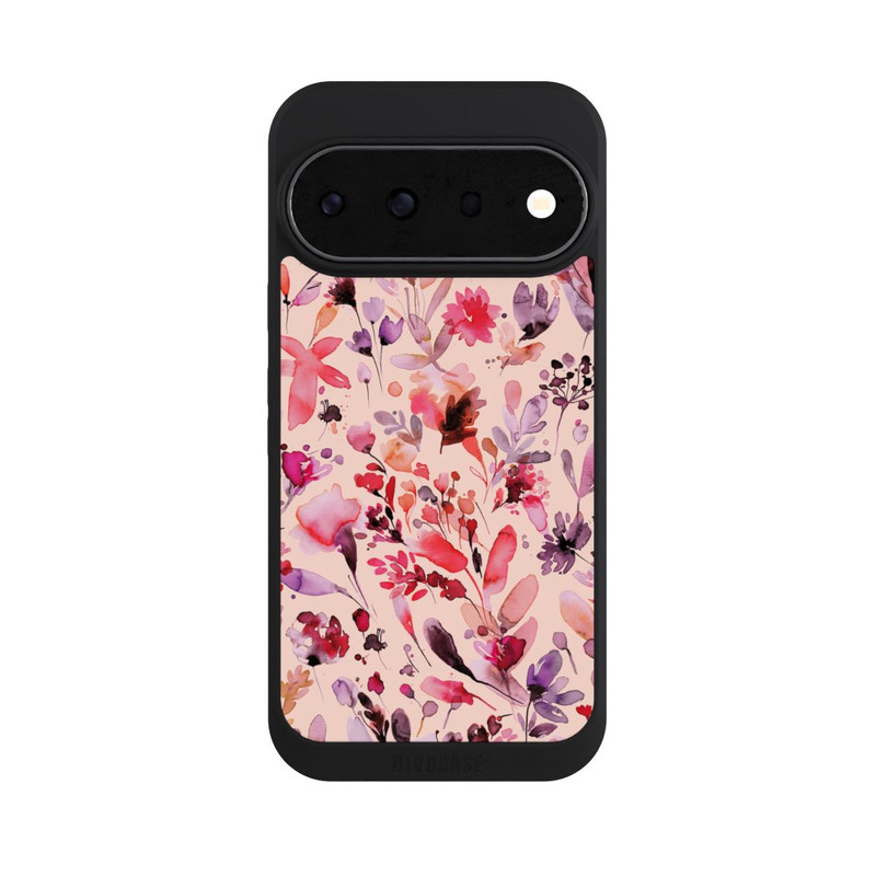 Pixel 11 Pro NIVOpure Künstlerische Blumen Viva Magenta