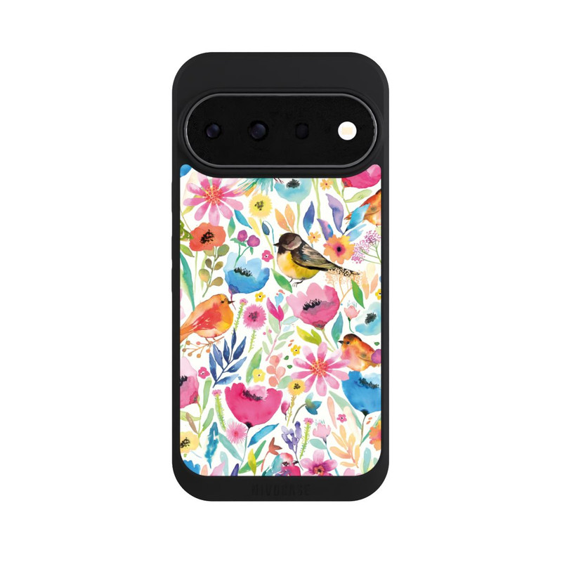 Pixel 11 Pro NIVOpure Oiseaux et fleurs fantaisistes
