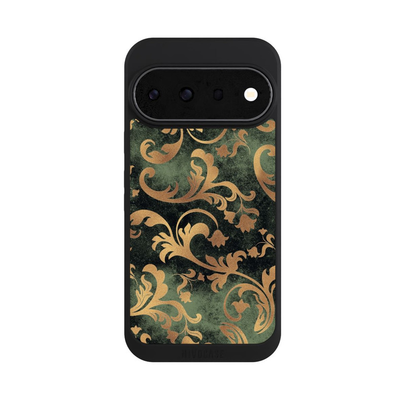 Pixel 11 Pro NIVOpure Papier Peint Damassé Vert Foncé