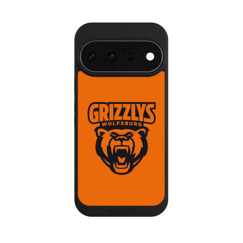 Pixel 11 Pro NIVOpure Logo Schwarz und Orange