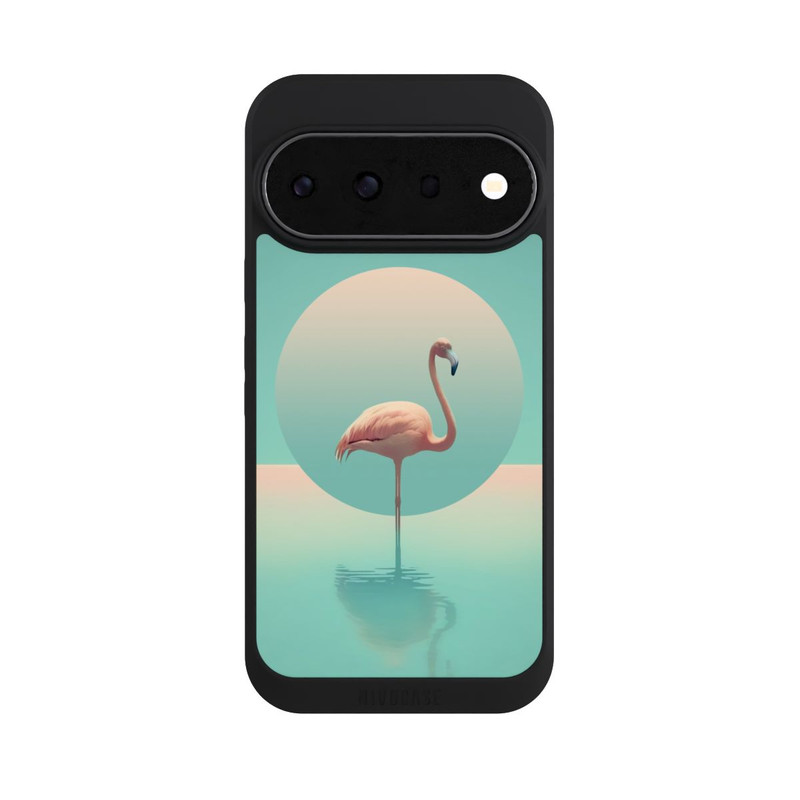 Pixel 11 Pro NIVOpure Flamant dans la piscine