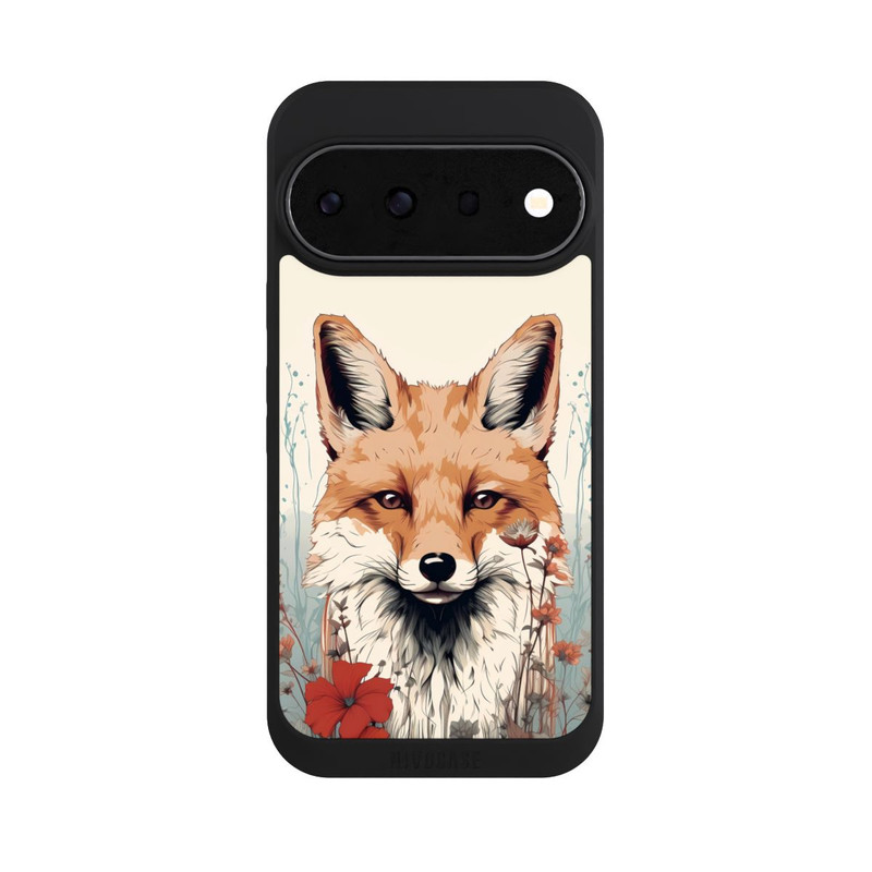 Pixel 11 Pro NIVOpure Renard avec des fleurs