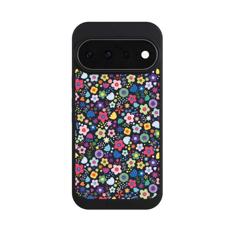 Pixel 11 Pro NIVOpure Psychedelic Flowers Multi Black