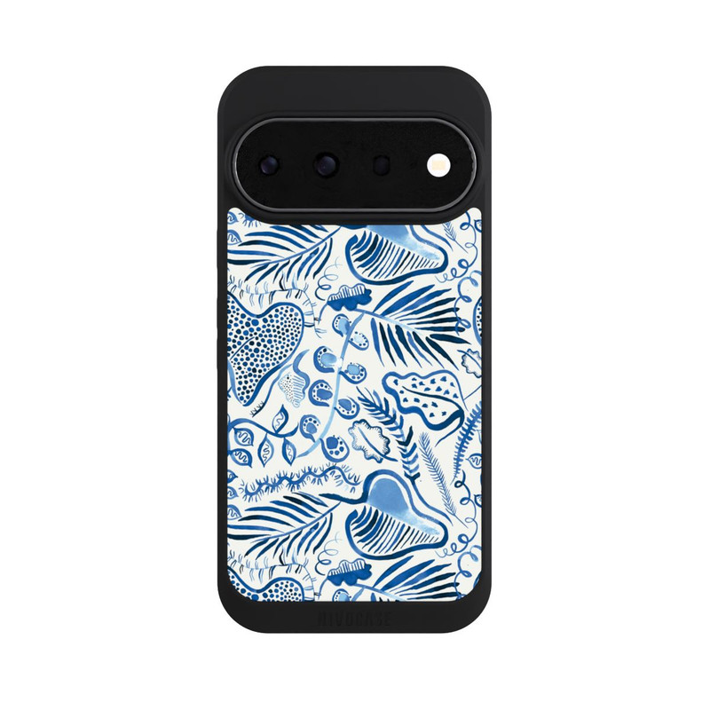 Pixel 11 Pro NIVOpure Tropical Forest Leaves Blue