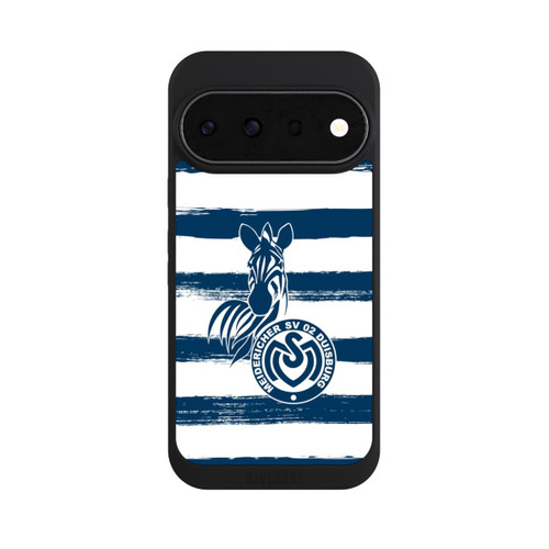 Google Pixel 11 Pro NIVOpure MSV Duisburg Blau Weiß Gestreift