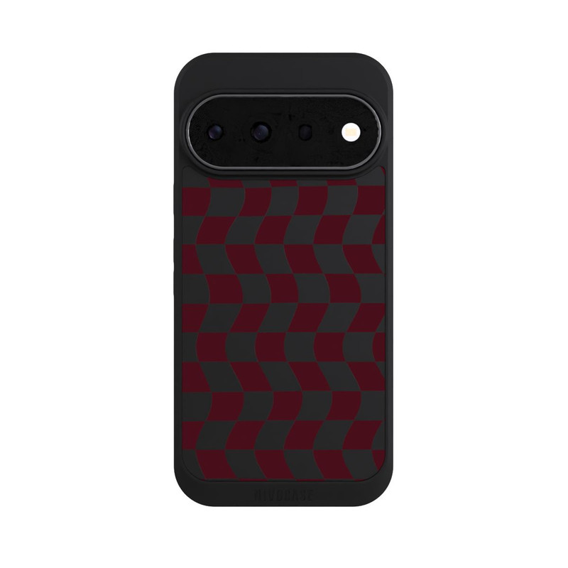Pixel 11 Pro NIVOpure Rouge vin en damier