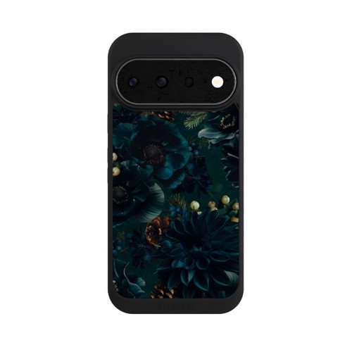 Google Pixel 11 Pro NIVOpure Motif de fleurs vert et bleu