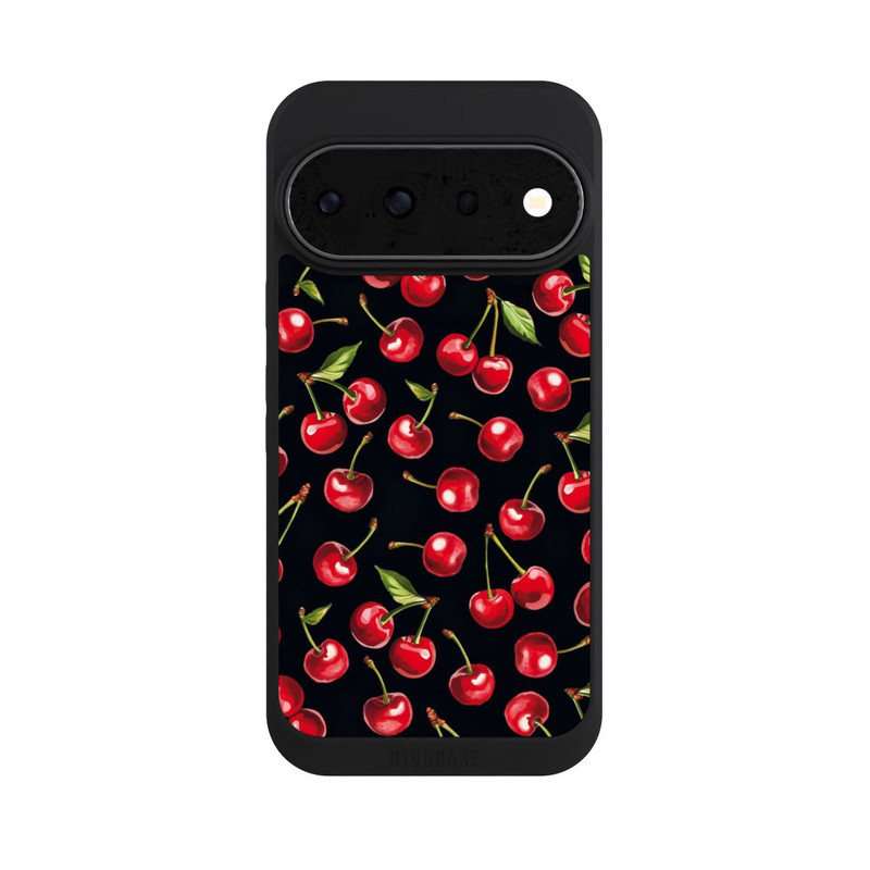 Pixel 11 Pro NIVOpure Motif de baies noir avec IA