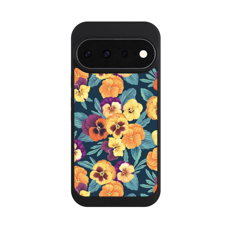 Pixel 11 Pro NIVOpure Pansies on Navy